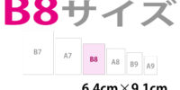 B8サイズについて詳細解説