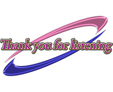 Thank you for listeningイラスト１